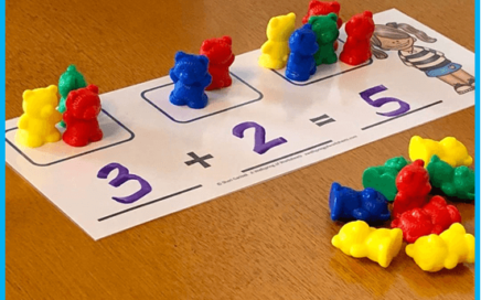 Kindergarten Addition Activities - Write & Wipe Mats