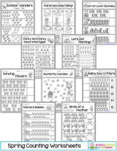 Spring Worksheets