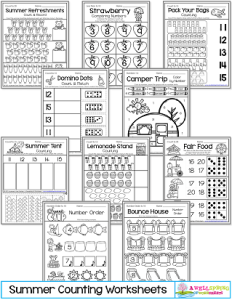 Summer Worksheets